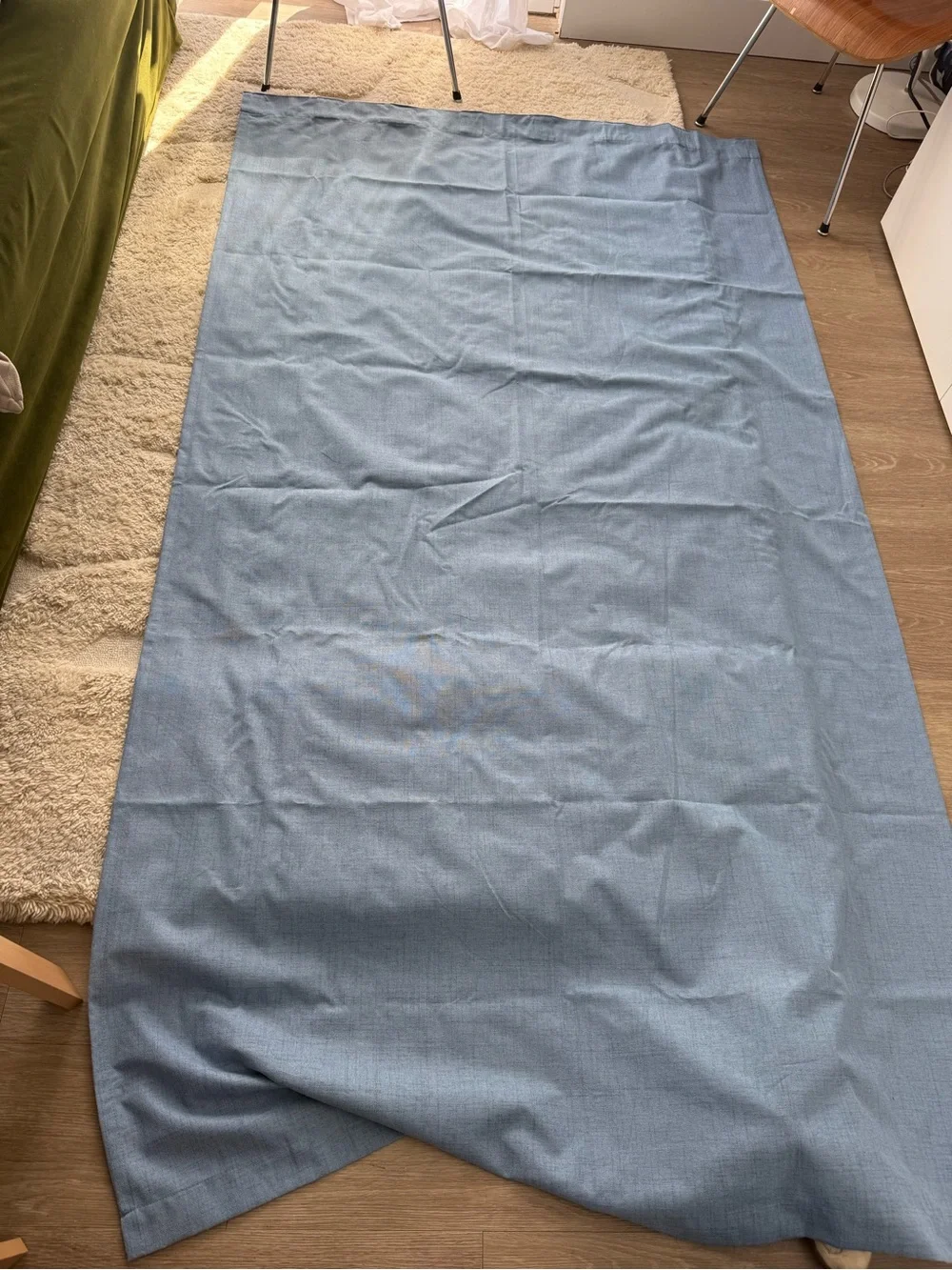 Blackout Blue Window Curtains - 51.5” x 95”
